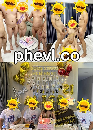 Chồng Tổ Chức Kèo Some 5 Để Chúc Mừng Sinh Nhật Vợ Sex Mới - Rphang 55